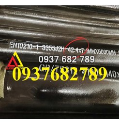Thép ống đúc phi 42.2 dày 1.65mm, 2.05mm, 2.5mm, 2.77mm, 2.97mm, 3mm